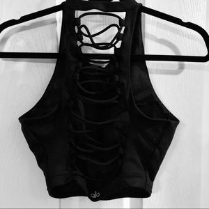 ALO Criss Cross Crop Top